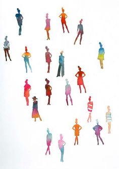 236x334 Pin By Joann Sugar On Watercolorpaint Painting - People Watercolor