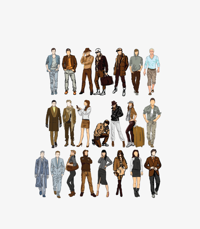 650x744 Vector Color Rush People Watercolor, Color Clipart, People Clipart - People Watercolor