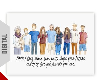 340x270 Watercolor People Etsy - People Watercolor