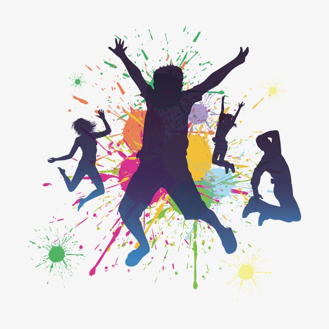 650x650 Watercolors And Dancing People, Dancing Clipart, People Clipart - People Watercolor