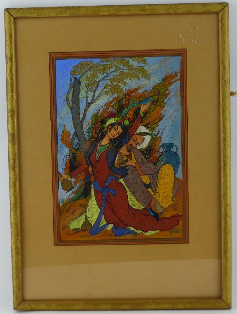 832x1100 Persian Watercolor Painting Of Omar Khayyam - Persian Watercolor