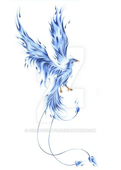 400x561 Image Result For Watercolor Tattoo Phoenix Kartinki - Phoenix Watercolor