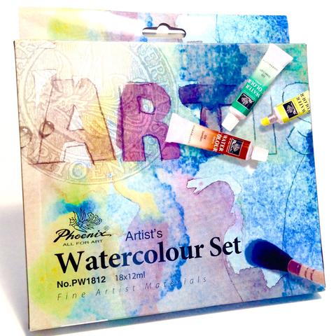 480x480 Phoenix Watercolour 18 Set Hands Craft Store - Phoenix Watercolor