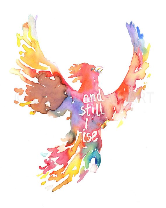 570x713 Phoenix Watercolor Painting Print Phoenix Print Phoenix Etsy - Phoenix Watercolor Painting
