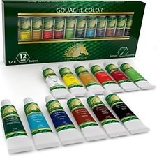 225x225 Phoenix Quality Watercolor Paint 12 Colors Set Of 12ml Tube For - Phoenix Watercolor Set