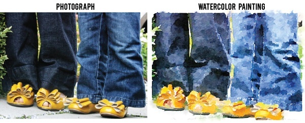 600x242 A Simple Way To Turn Photos Into Watercolor Paintings Jones - Photo To Watercolor App