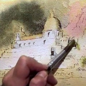 300x300 Pen And Ink Drawing Techniques And Watercolor Washes - Photo To Watercolor Painting