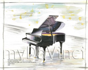 300x240 Piano - Piano Watercolor