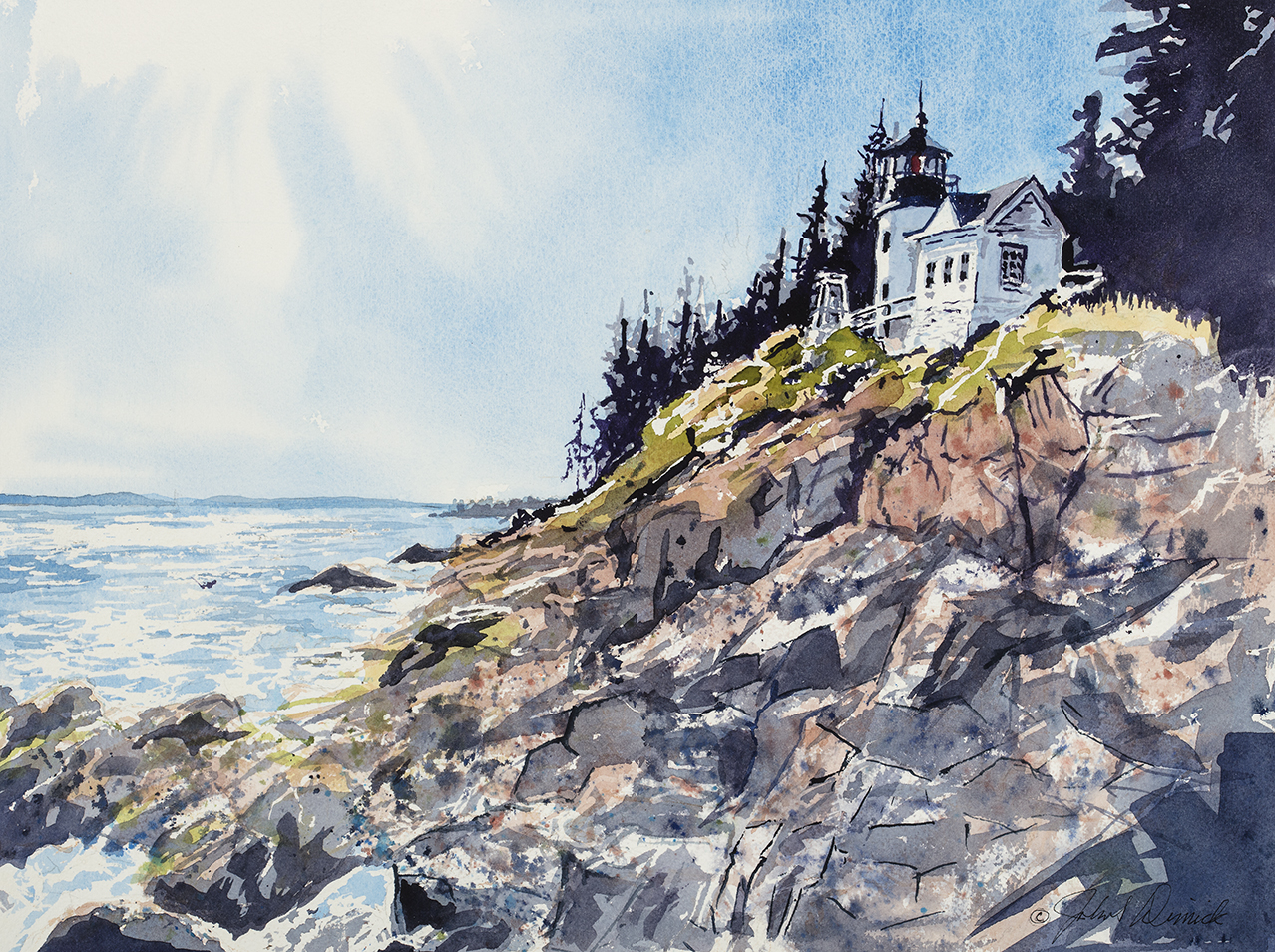 1278x954 Watercolor Paintings John S. Dimick - Pics Of Watercolor Paintings