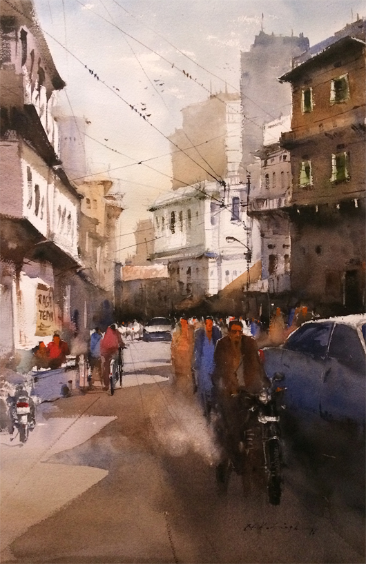 530x818 Fine Art Gallery Watercolor Online Paint Online Art Gallery - Picture To Watercolor
