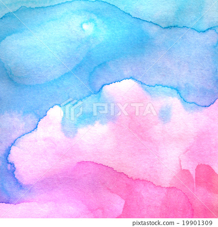 450x468 Blue Pink Turquoise Watercolor Blend Texture Image - Pink And Blue Watercolor