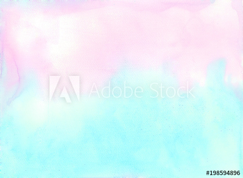 500x366 Pink And Blue Watercolor Background. - Pink And Blue Watercolor