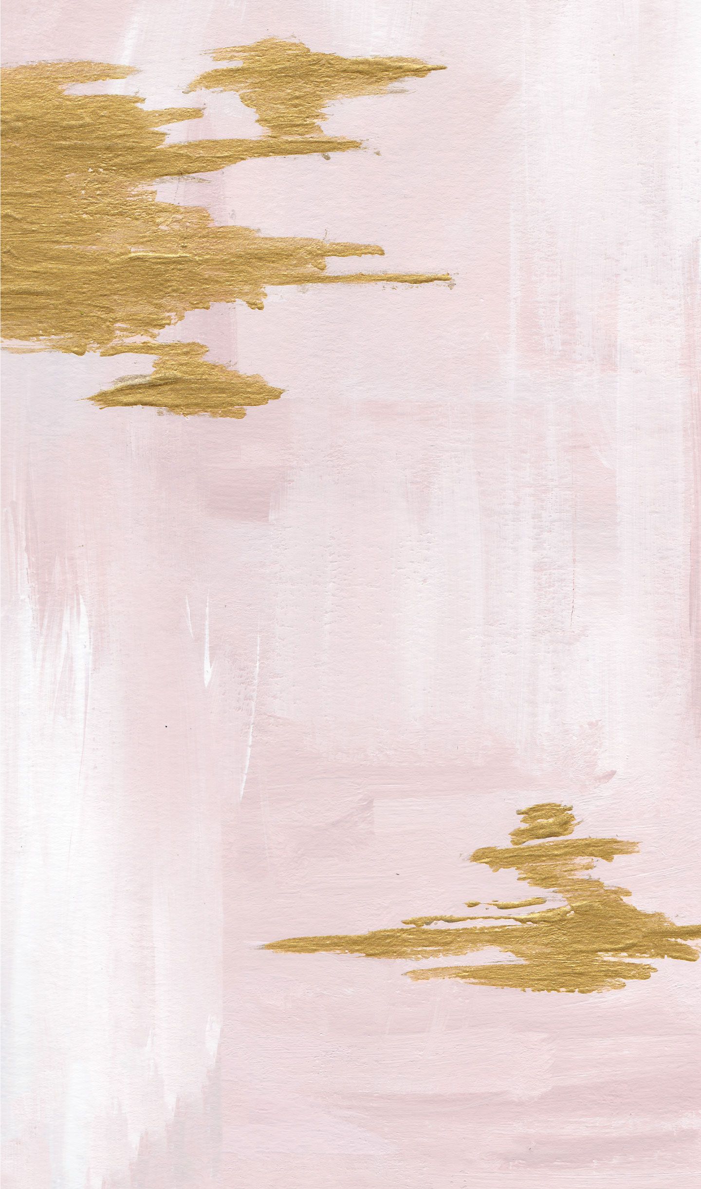 1440x2442 Pink Blush Gold Watercolour Paint Brush Stroke Abstract Iphone - Pink And Gold Watercolor