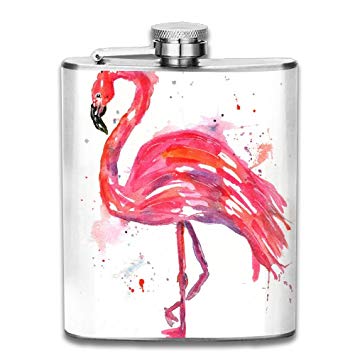 Pink Flamingo Watercolor