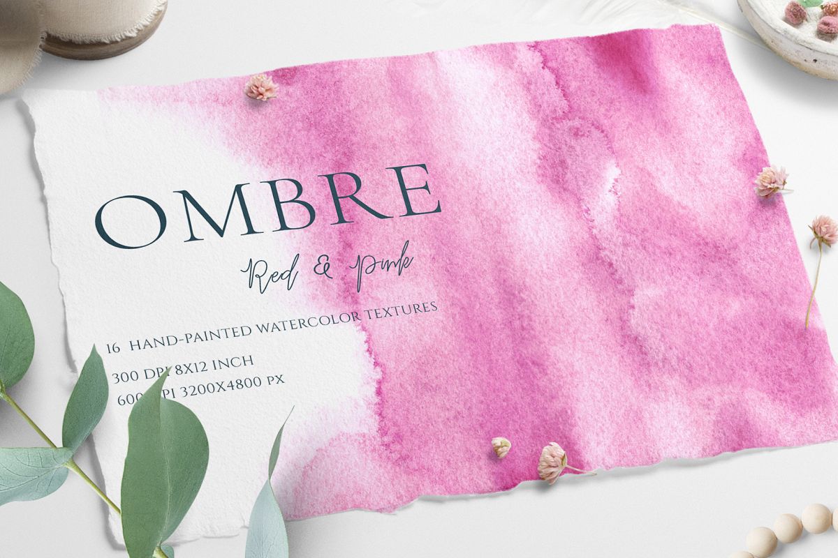 1200x800 Ombre Watercolor Texture Red Amp Pink - Pink Ombre Watercolor