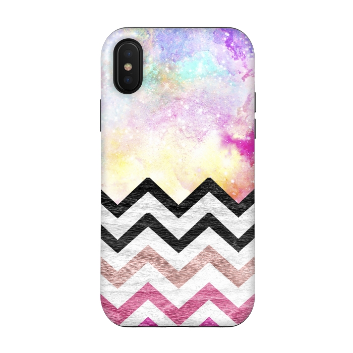 700x700 Sc Watercolor Nebula Space Pink Ombre Wood Chevron - Pink Ombre Watercolor