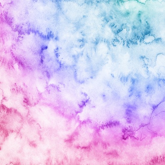 550x550 Watercolor Background. Soft. Blue, Pink, Purple. Posters By Maria - Pink Watercolor