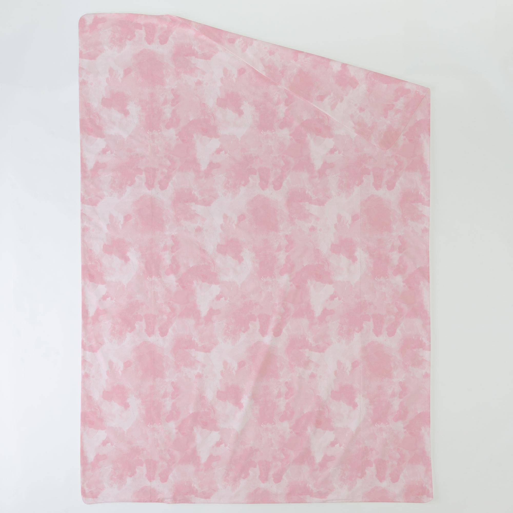 2000x2000 Pink Watercolor Duvet Cover Carousel Designs - Pink Watercolor Paper