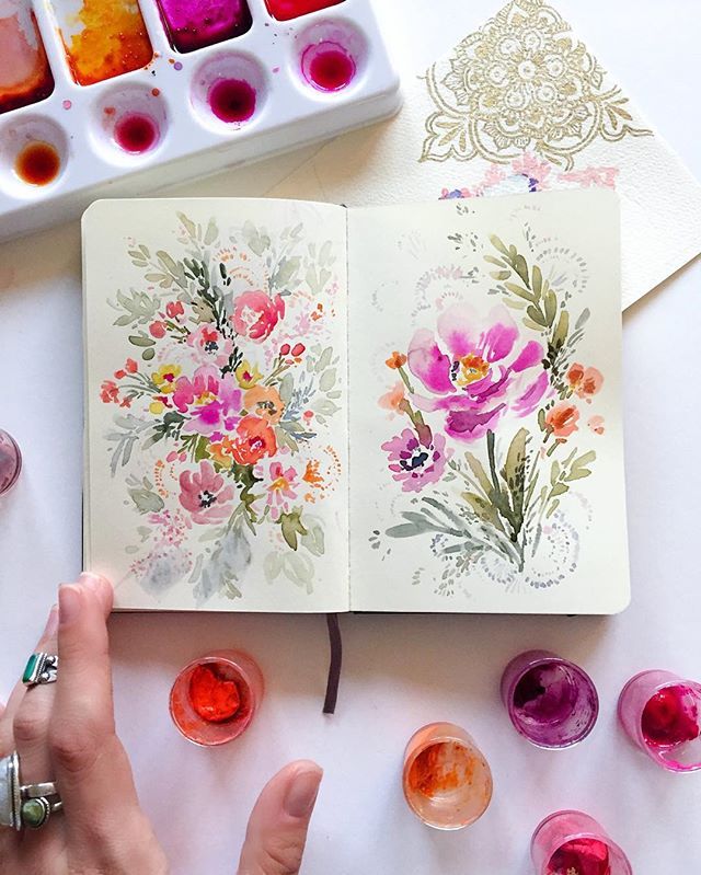 640x799 Sarrmgilbert Hobbies And Crafts - Pinterest Watercolor