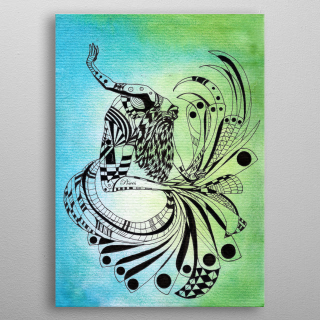 640x640 Pisces - Pisces Watercolor