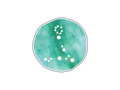 400x300 Pisces Watercolor Art Print By , Paperfinch - Pisces Watercolor