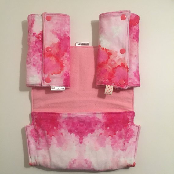 570x570 Lillebaby Suck Pads And Bib Topper Pixel Watercolor Feminine Etsy - Pixel Watercolor