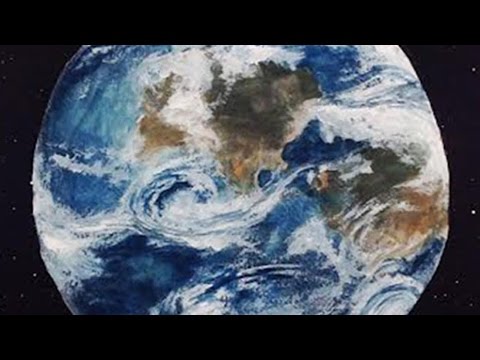 480x360 Speed Painting Planet Earth Watercolor - Planet Earth Watercolor