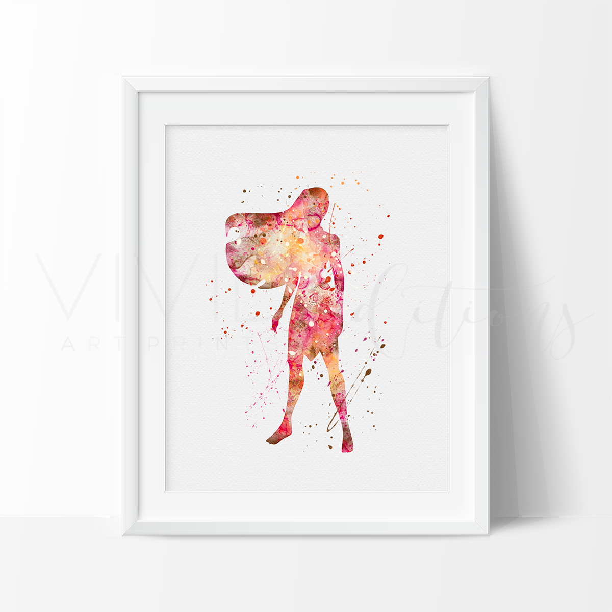 1200x1200 Pocahontas Watercolor Art Print - Pocahontas Watercolor