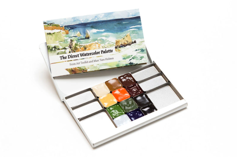 800x532 The Direct Watercolor Palette Expeditionary Art - Pocket Watercolor