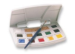 250x182 Van Gogh Watercolor Pocket Box 12 Pan - Pocket Watercolor