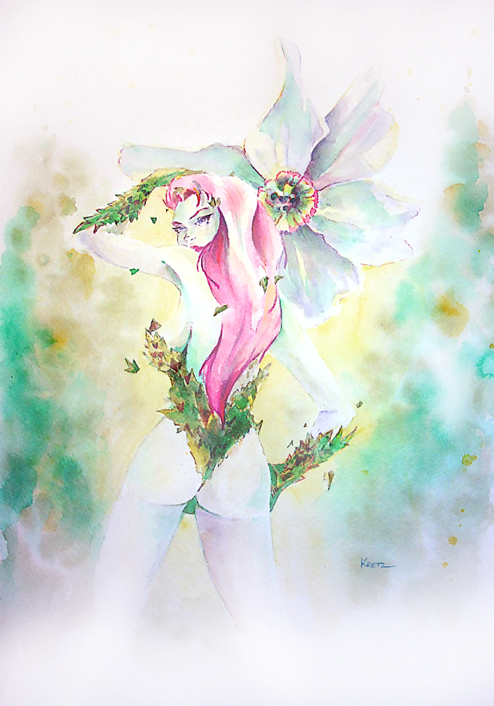 700x1000 Poison Ivy - Poison Ivy Watercolor