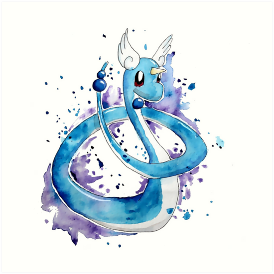 550x550 Pokemon Watercolor - Pokemon Watercolor