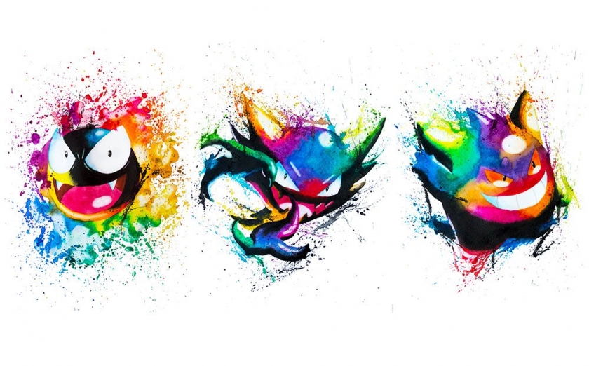 840x522 Fan Makes Beautiful Watercolor Art Of Zelda, Mario, And More - Pokemon Watercolor