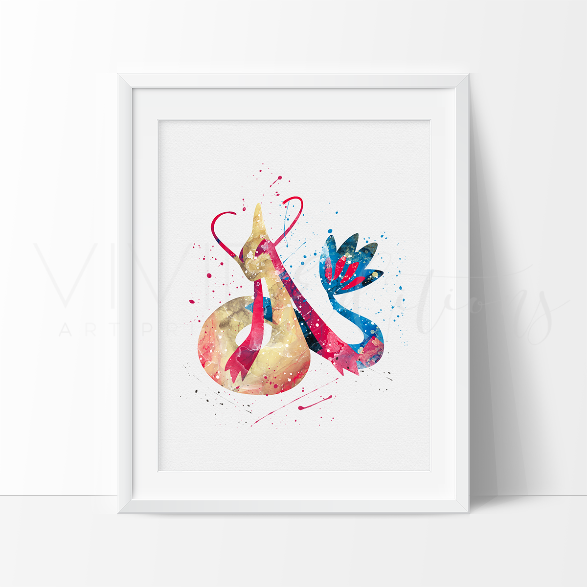 1200x1200 Milotec Pokemon Baby Boy Nursery Art Print Wall Decor - Pokemon Watercolor