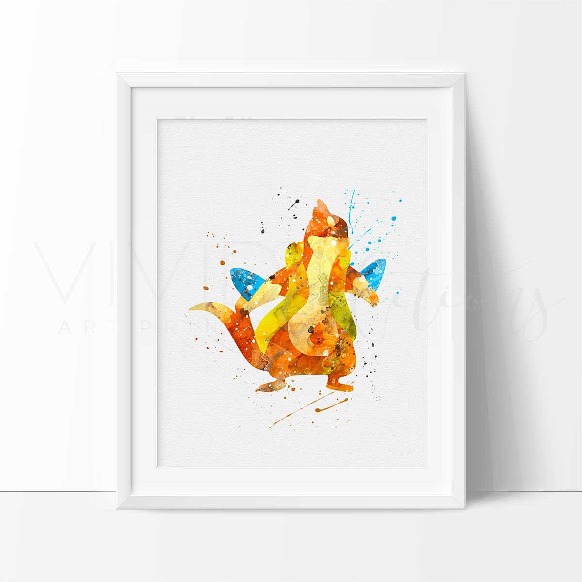 1200x1200 Floatzel Pokemon Baby Boy Nursery Art Print Wall Decor - Pokemon Watercolor Art