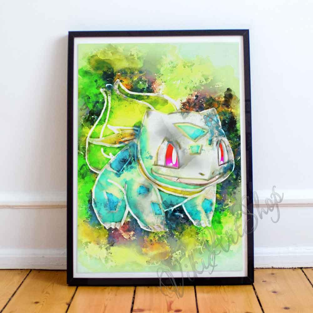 Pokemon Watercolor Art at PaintingValley.com | Explore collection of ...