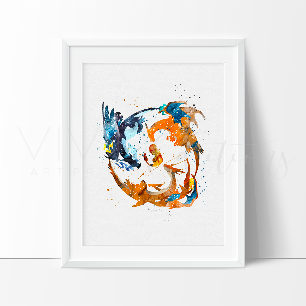 Pokemon Watercolor Art at PaintingValley.com | Explore collection of ...