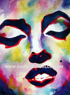 236x317 53 Best Marilyn Monroe . Pop Art. Watercolor Raphael Puello Images - Pop Art Watercolor