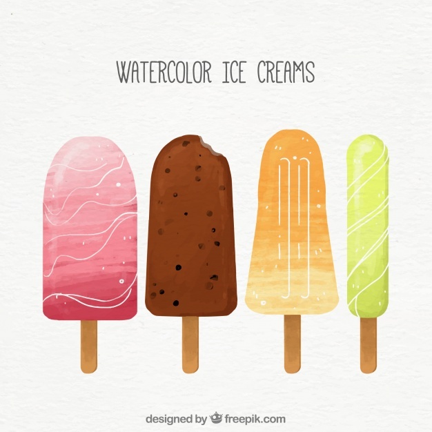 626x626 Orange Popsicle Vectors, Photos And Psd Files Free Download - Popsicle Watercolor