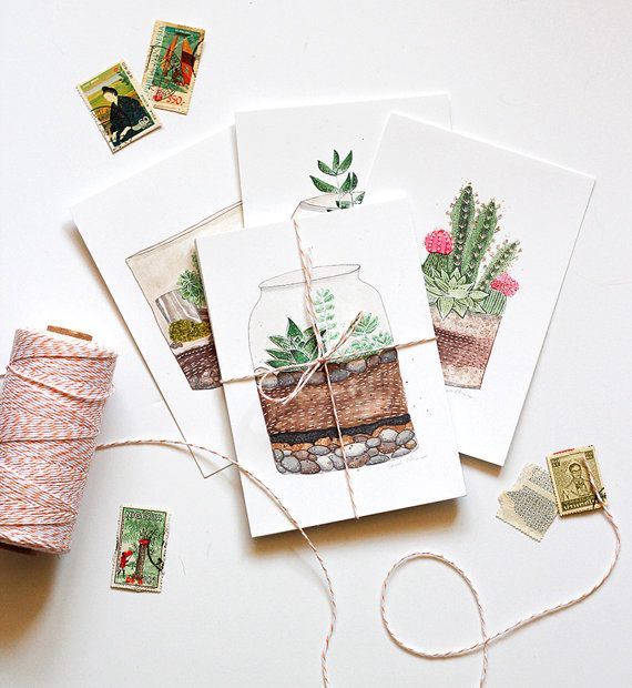 570x620 Related Image Art Cards Art Cards And Cards - Postcard Watercolor