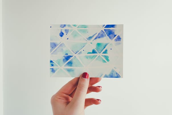 604x404 Diy Watercolor Postcards Feast + West - Postcard Watercolor