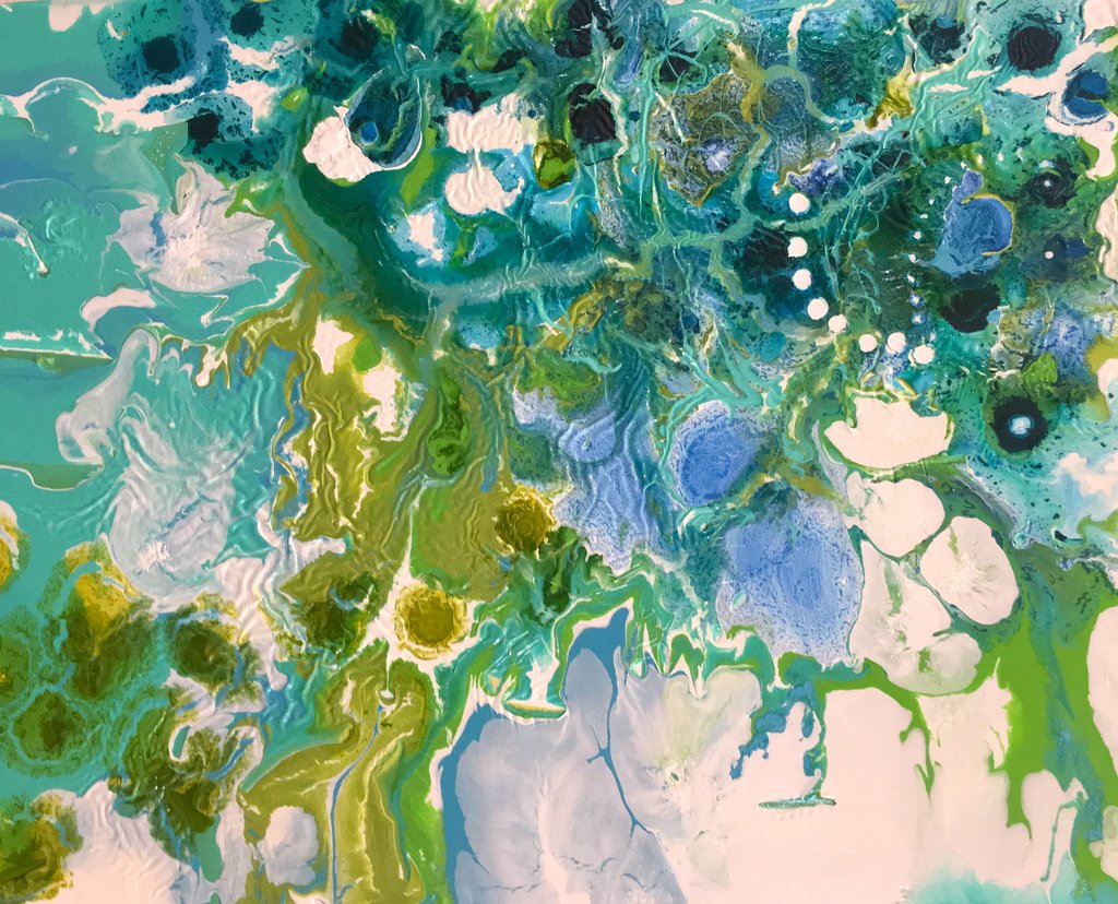 1024x828 Pouring Art Series - Pouring Watercolor