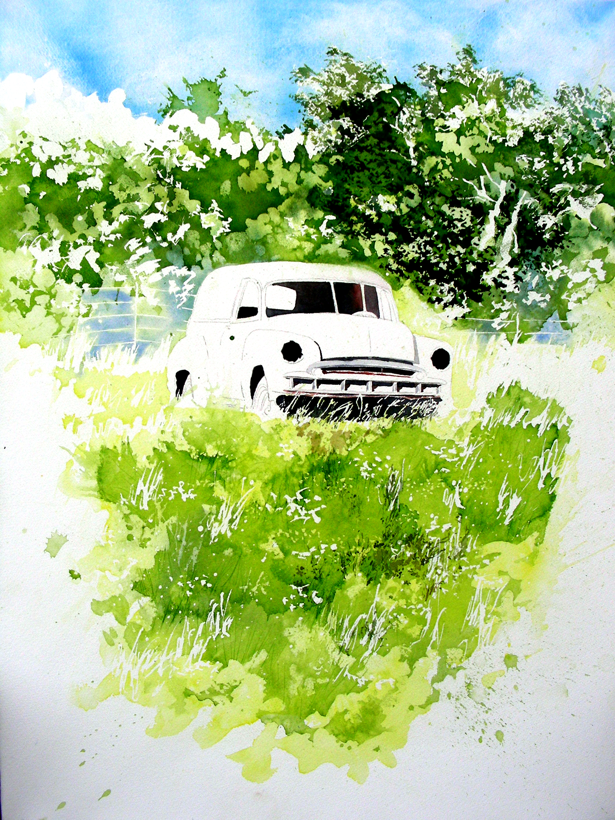 2112x2816 Pouring Inside The Studio, May 9, 2010 Recollections 54 The Art - Pouring Watercolor