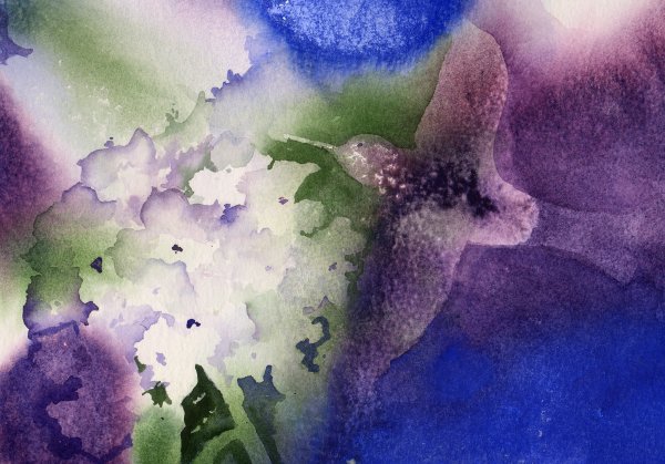 600x419 Pouring Watercolor Wildwood Watercolors - Pouring Watercolor