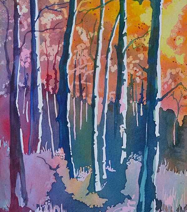 600x681 Cancelled Poured Watercolor - Pouring Watercolor