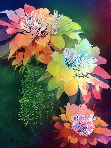 431x576 Mary Bubla Saddlebrooke Fine Arts Guild - Pouring Watercolor