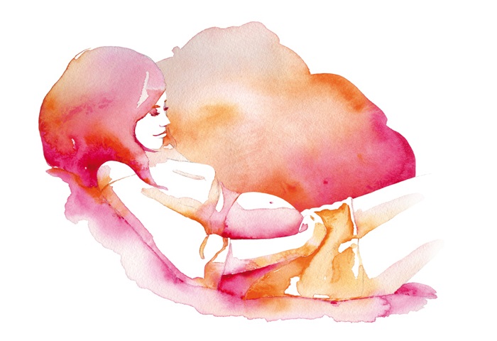 700x480 Top 5 Pregnancy Myths Busted - Pregnant Woman Watercolor