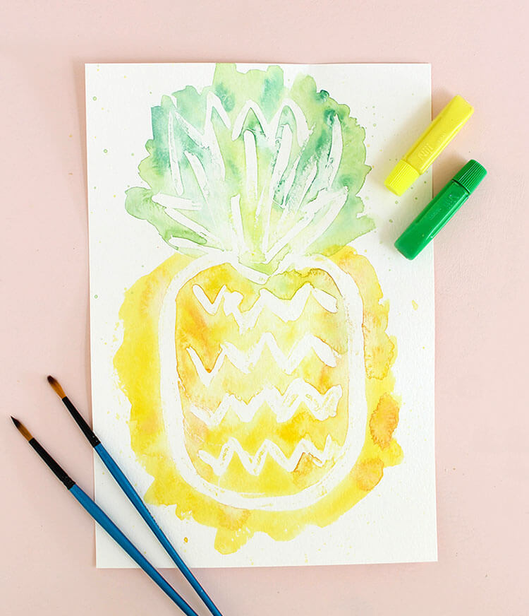 750x872 Easy Watercolor Art - Pretty Watercolor