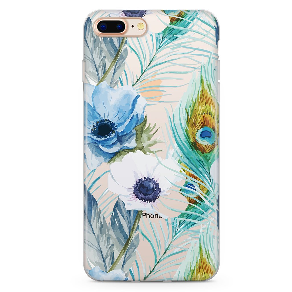 1024x1024 Pretty Watercolor Flowers Iphone 8 Plus Case - Pretty Watercolor