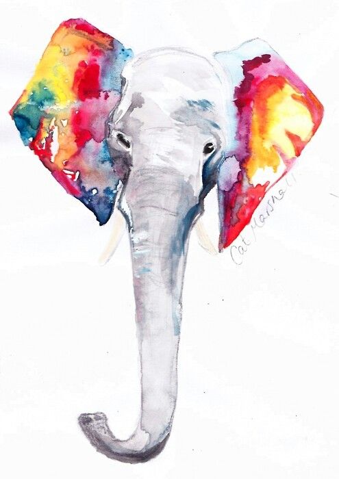 495x700 Pretty Watercolor Paintings - Pretty Watercolor